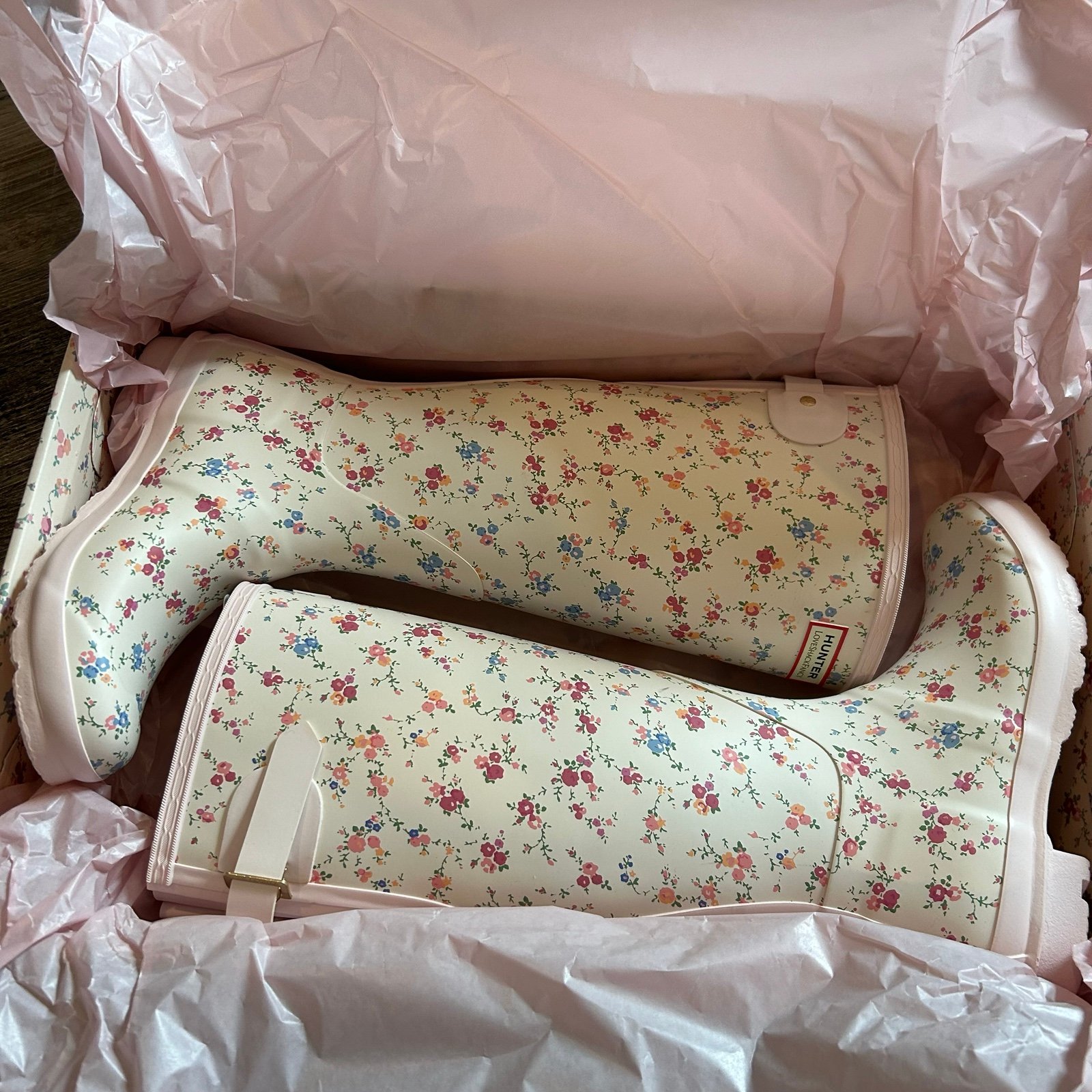NWT Hunter x Love Shack Fancy Boots