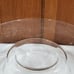 Princess House Heritage Crystal Chip & Dip Serving Bowl shrimp cocktail 11.5