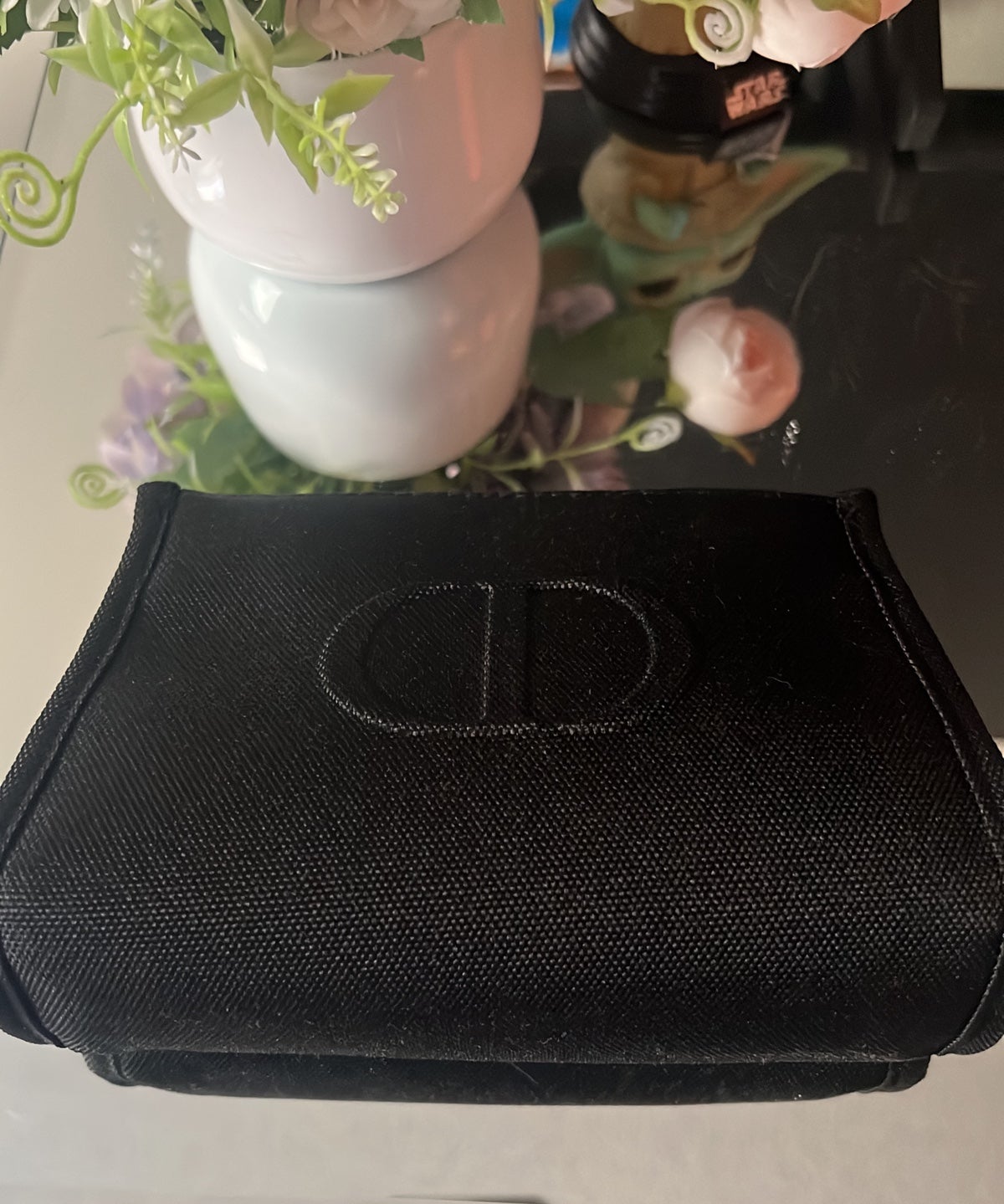 Christian Dior mini cosmetic bag