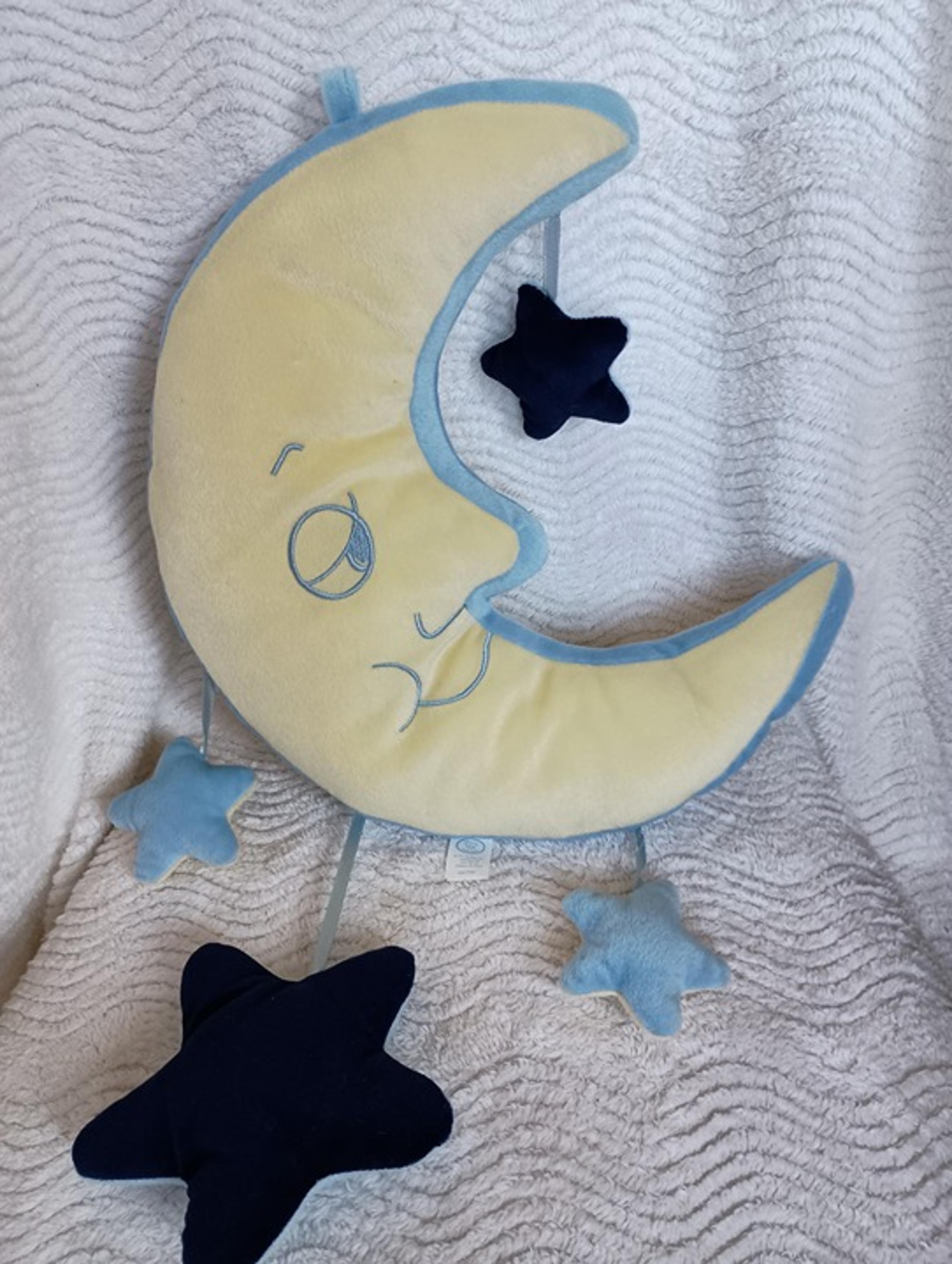 Vintage 1995 Koala Baby Toys R Us Plush Nursery Mobile Wall Hanging Moon Stars