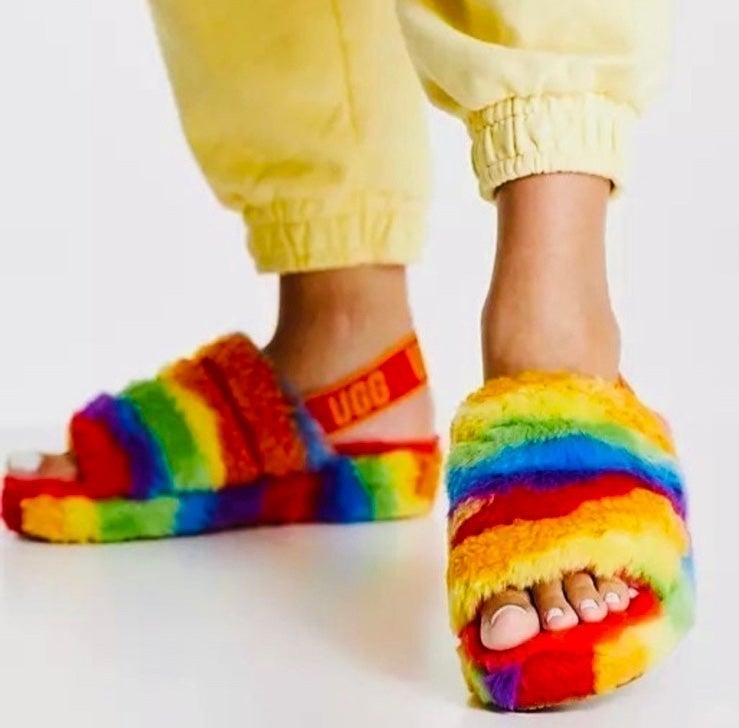 Rainbow uggs womens hotsell