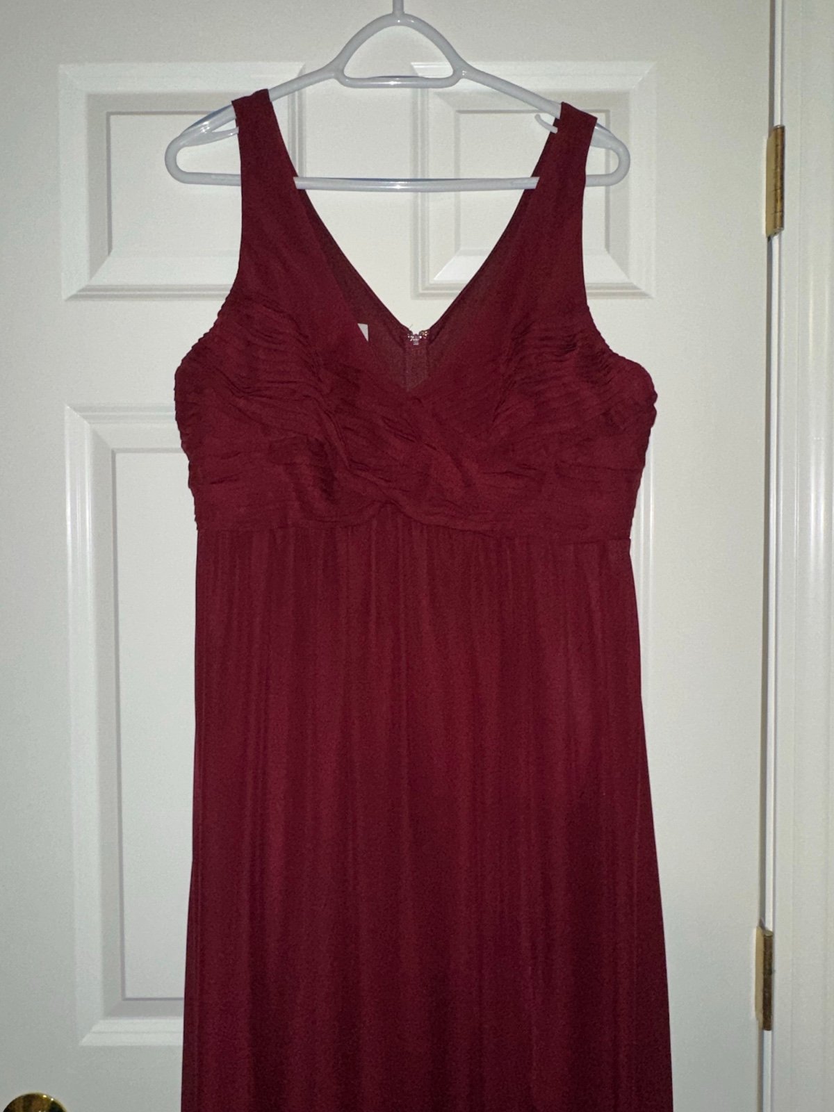 Laurie Empire Dress - Cabernet Dress