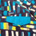 Patagonia Mens Synchilla Snap T Fleece Fitz Roy Patchwork Belay Blue 2XL NEW