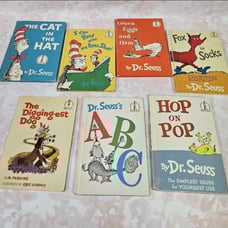 Vintage Cat And The Hat Book Collection 1960s Hardcovers (7)