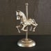 Vintage Brass Carousel Horse Pony Figurine Ornament