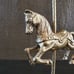 Vintage Brass Carousel Horse Pony Figurine Ornament
