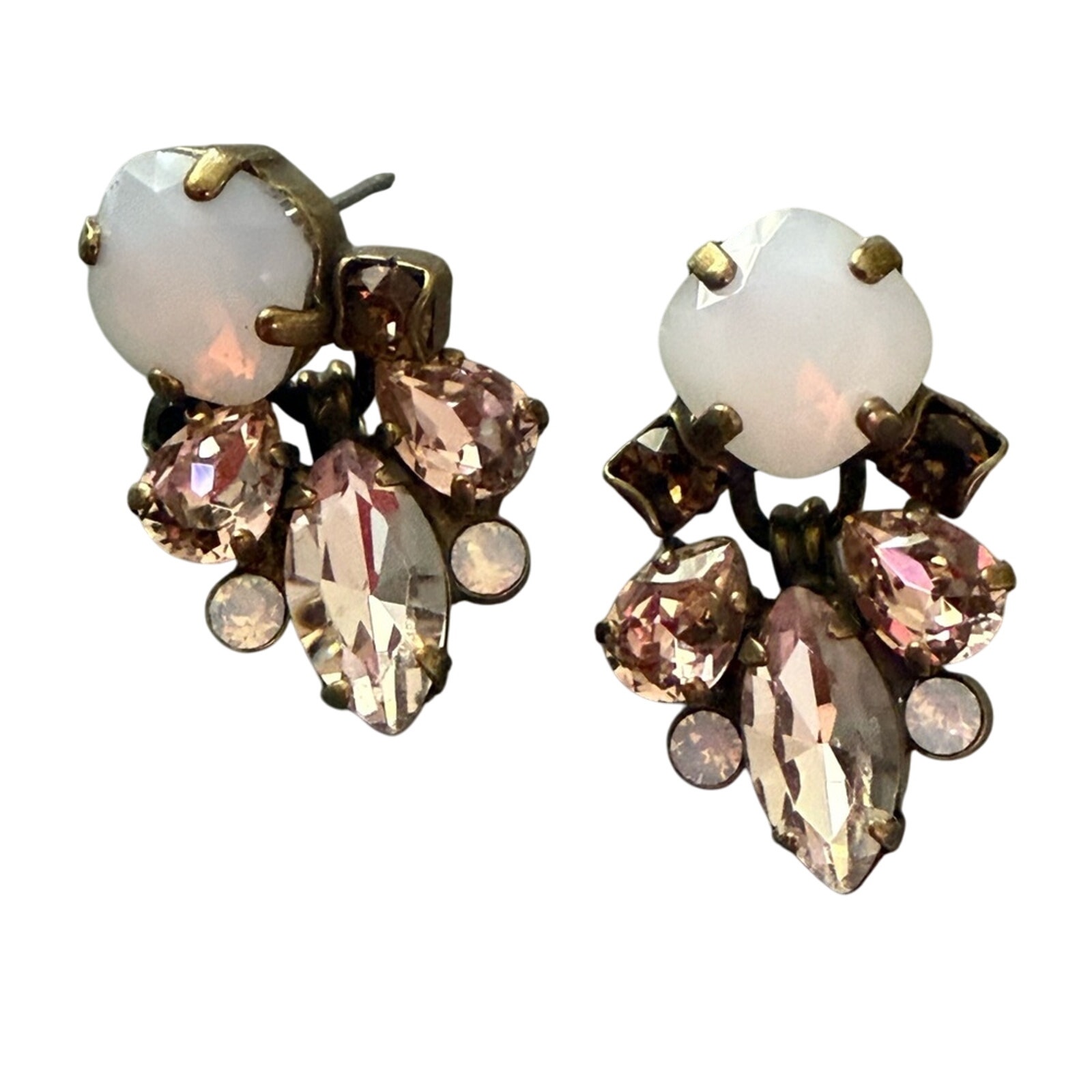 Sorrelli Pink Crystal Earrings