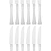 Lenox Portola 12-Piece Steak Knife Set, 3.60 LB, Metallic
