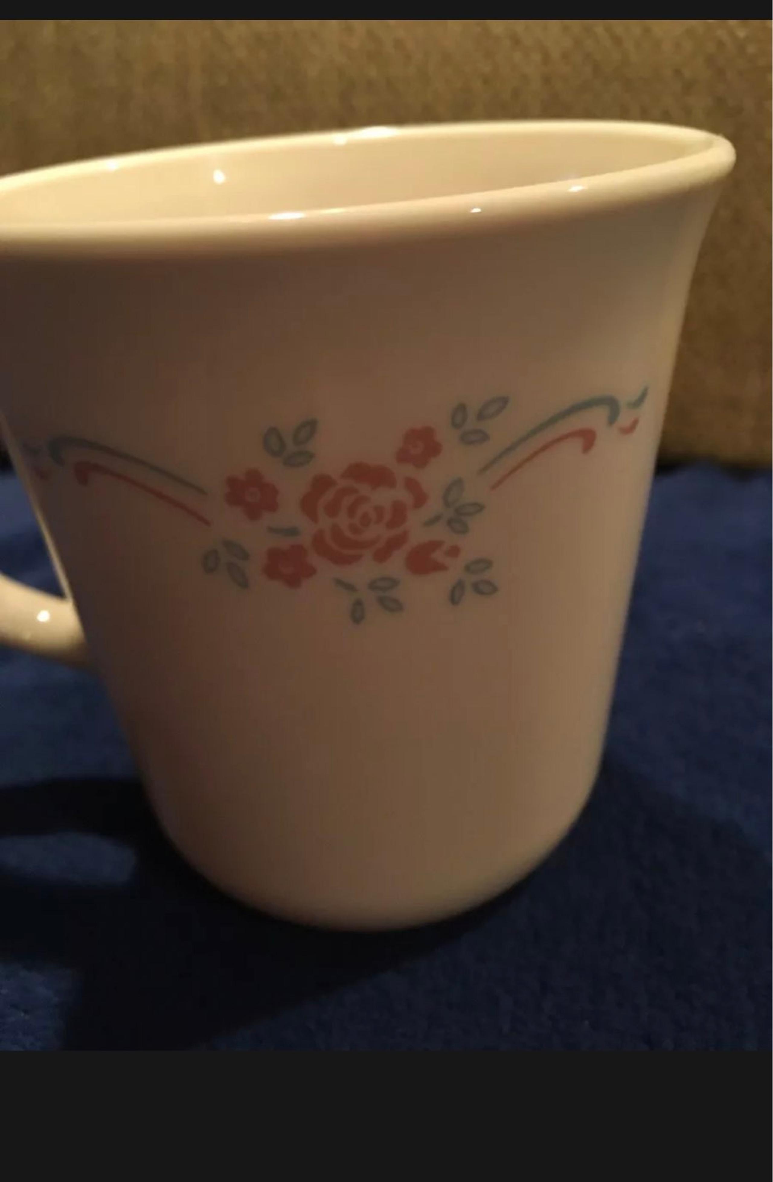 Set Of 12 Corelle Corning English Breakfast coffee tea cups Mugs