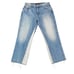 Vintage 7 For All Mankind Jeans Womens 31 x 26 Blue High Wide Leg Crop USA Made