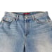 Vintage 7 For All Mankind Jeans Womens 31 x 26 Blue High Wide Leg Crop USA Made