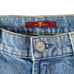 Vintage 7 For All Mankind Jeans Womens 31 x 26 Blue High Wide Leg Crop USA Made