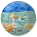 2 Ceramics San Marciano Dinner Plates Fish Theme Made Italy Ceramic Hand Painted