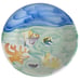 2 Ceramics San Marciano Dinner Plates Fish Theme Made Italy Ceramic Hand Painted