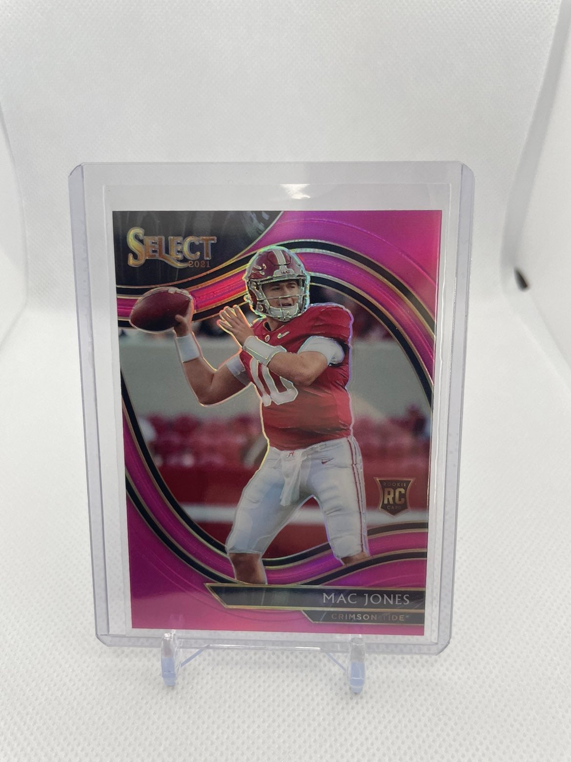 Mac Jones Pink Field Level Select Prizm