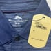 Tommy Bahama Lightweight Striped Polo Island Navy Men's Sz M 99.50