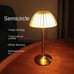 1pc High End Household Small Table Lamp, Bedroom Bedside Lamp, Simple,