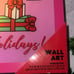 Hello Kitty christmas light up wall art