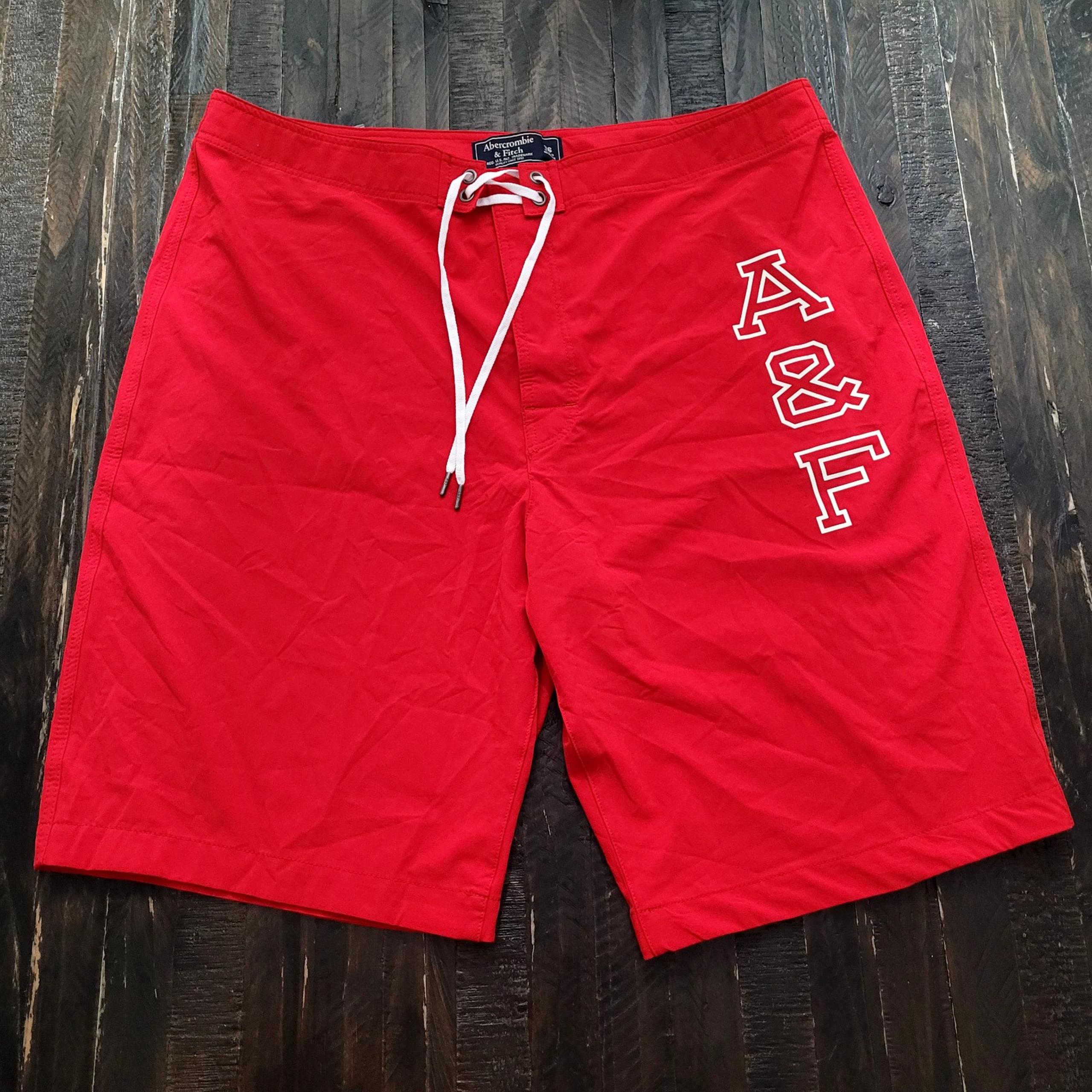 NEW Abercrombie & Fitch Board Shorts Men's Size 36