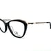 New CAROLINA HERRERA Frames Black Gold Acetate Eyeglasses VHE854K 700 53-16-135
