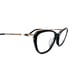 New CAROLINA HERRERA Frames Black Gold Acetate Eyeglasses VHE854K 700 53-16-135