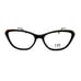 New CAROLINA HERRERA Frames Black Gold Acetate Eyeglasses VHE854K 700 53-16-135