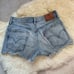 Levi’s High Rise Mom Cut Button Shorts