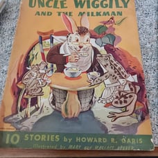 1943 Editions....2....Vintage Uncle Quiggly Books 1943 Circa