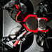 Spiderman flying drone,charger, controller, extra props, and comes in its own bo