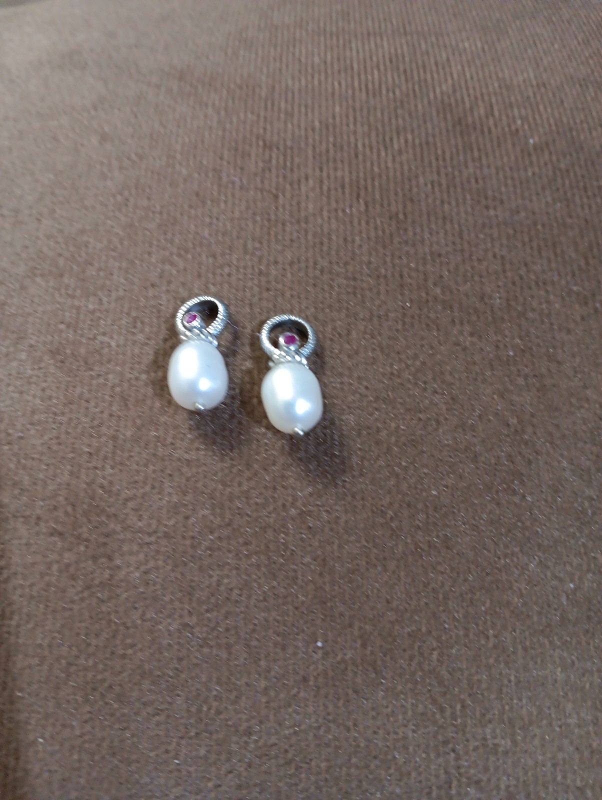 Judith ripka pearl charms for earrings