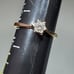 14K Gold Diamond in Platinum Ring