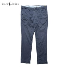 Polo Ralph Lauren Stretch Cotton Chino Slacks Polo Chino Navy