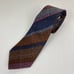 Givenchy Vintage Italian Silk Tie- Orange, Blue & Pink