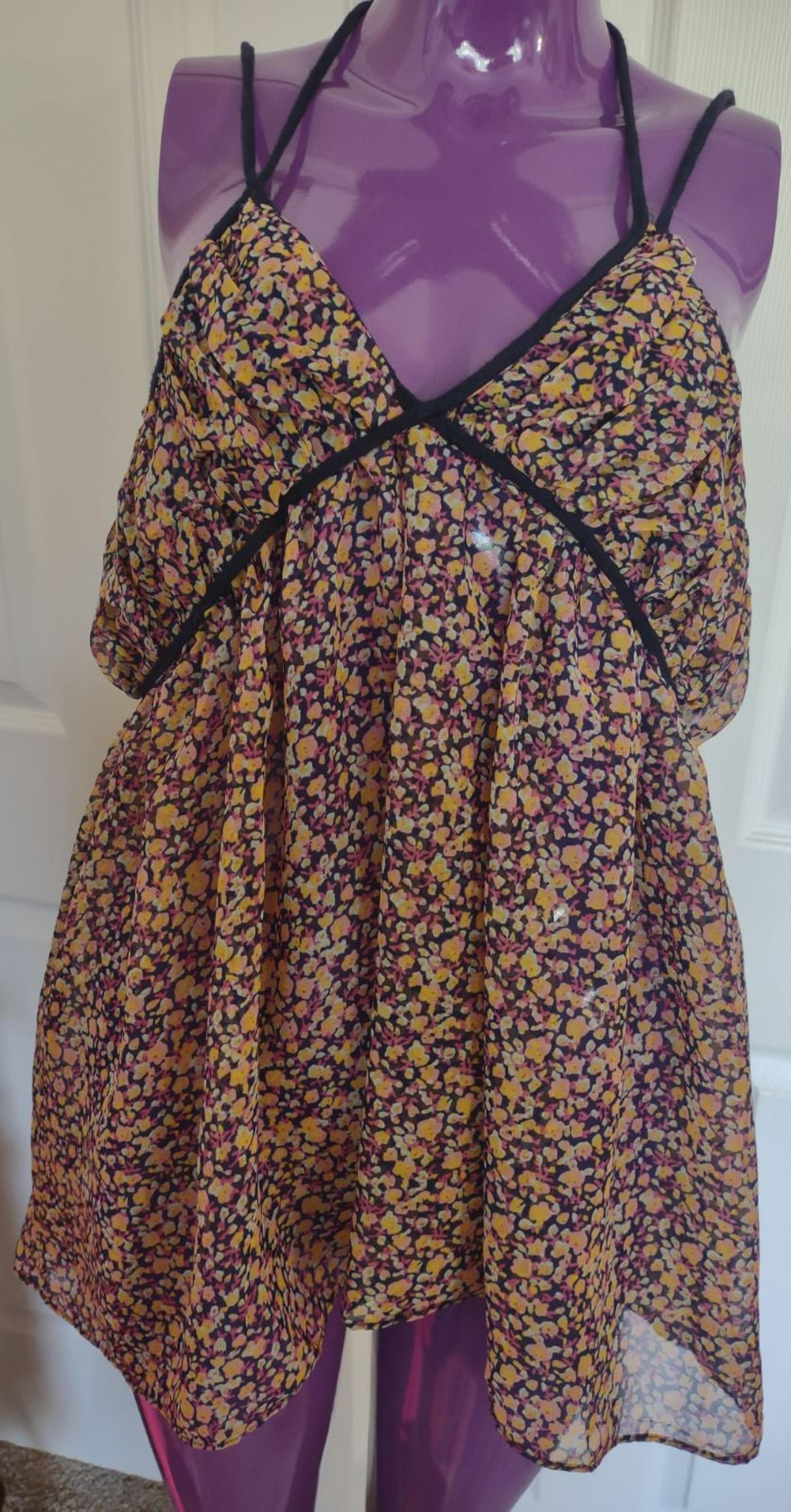 INTIMATELY FREE PEOPLE BLOUSE. MEDIUM