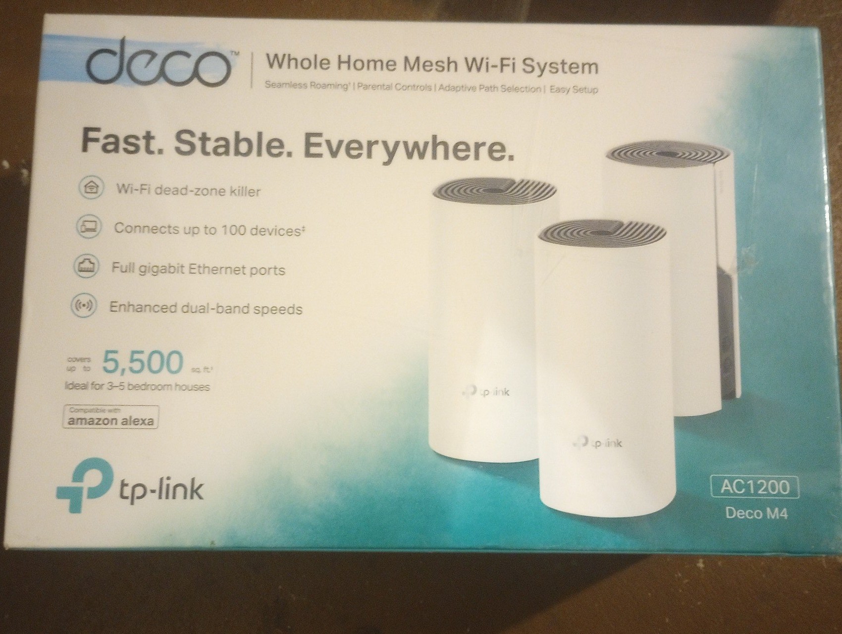 Deco tp-link whole home wifi mesh system AC1200 DECO M4