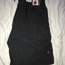 Black Mens Swim shorts trunks XL