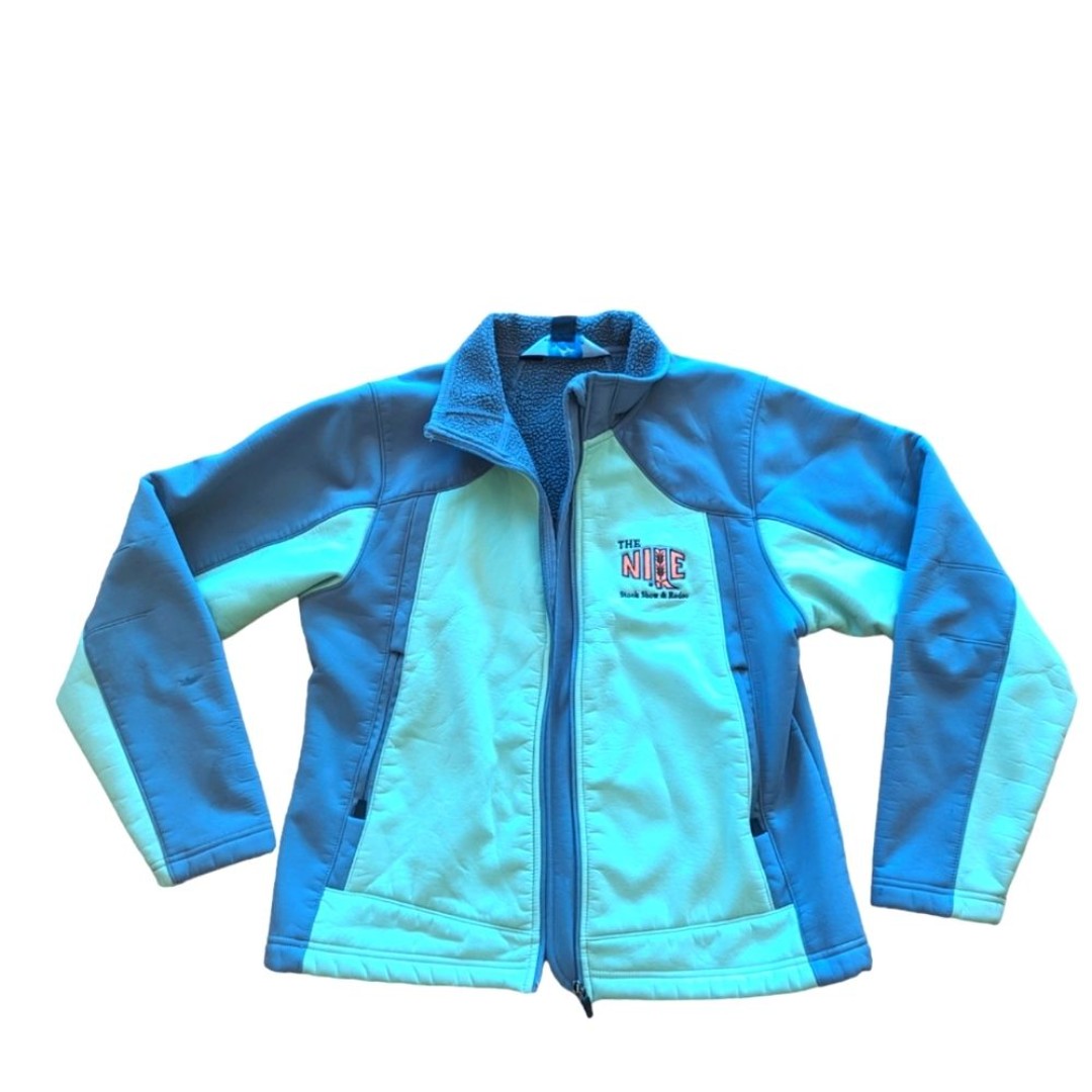 NILE PRO RODEO GREEN & GRAY JACKET SIZE SMALL