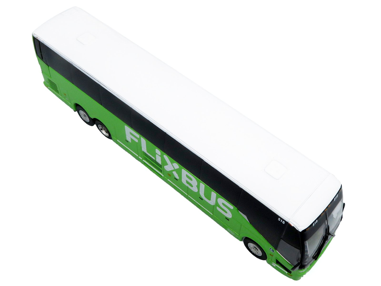 Prevost H3-45 Coach Bus FlixBus Green Limited Edition 1/87 (HO) Diecast Model