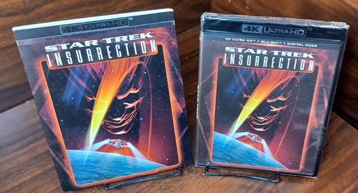 Star Trek IX: Insurrection (4K+Blu-ray)-Slipcover-NEW (Sealed)-Free Shipping