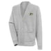 Men's Green Bay Packers Antigua Heather Gray Victory Button-Up Cardigan Large