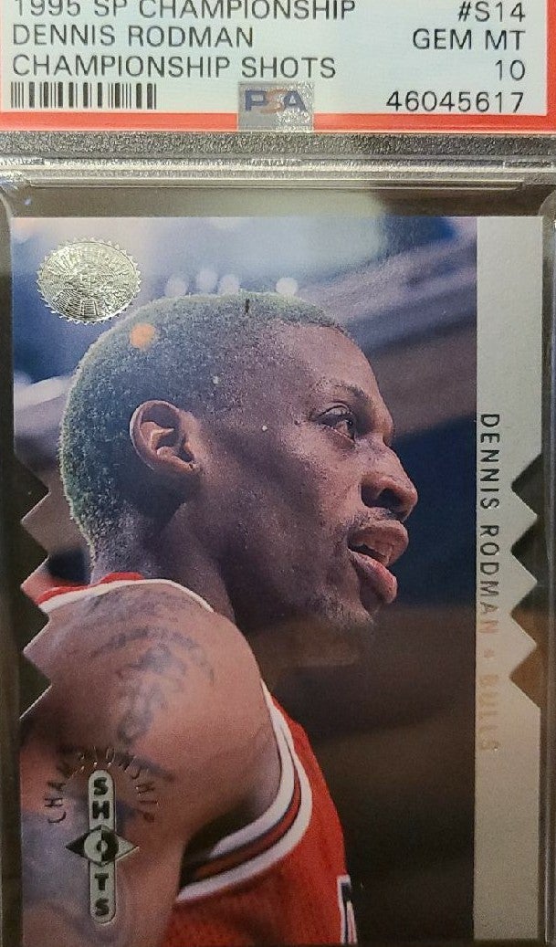 Awesome RARE DENNIS RODMAN PSA 10!!