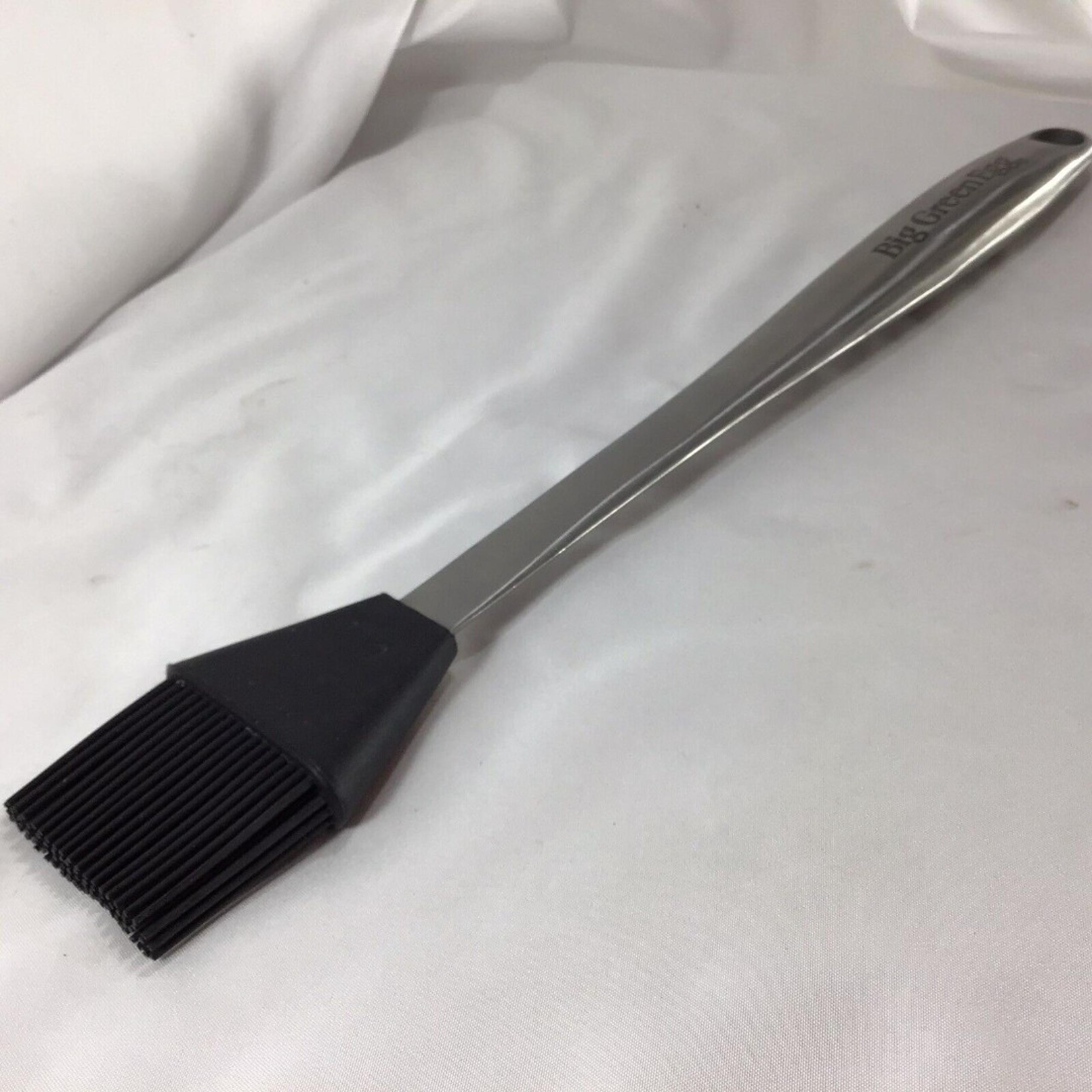 Big Green Egg Stainless 15 Brushed Metal Basting Brush