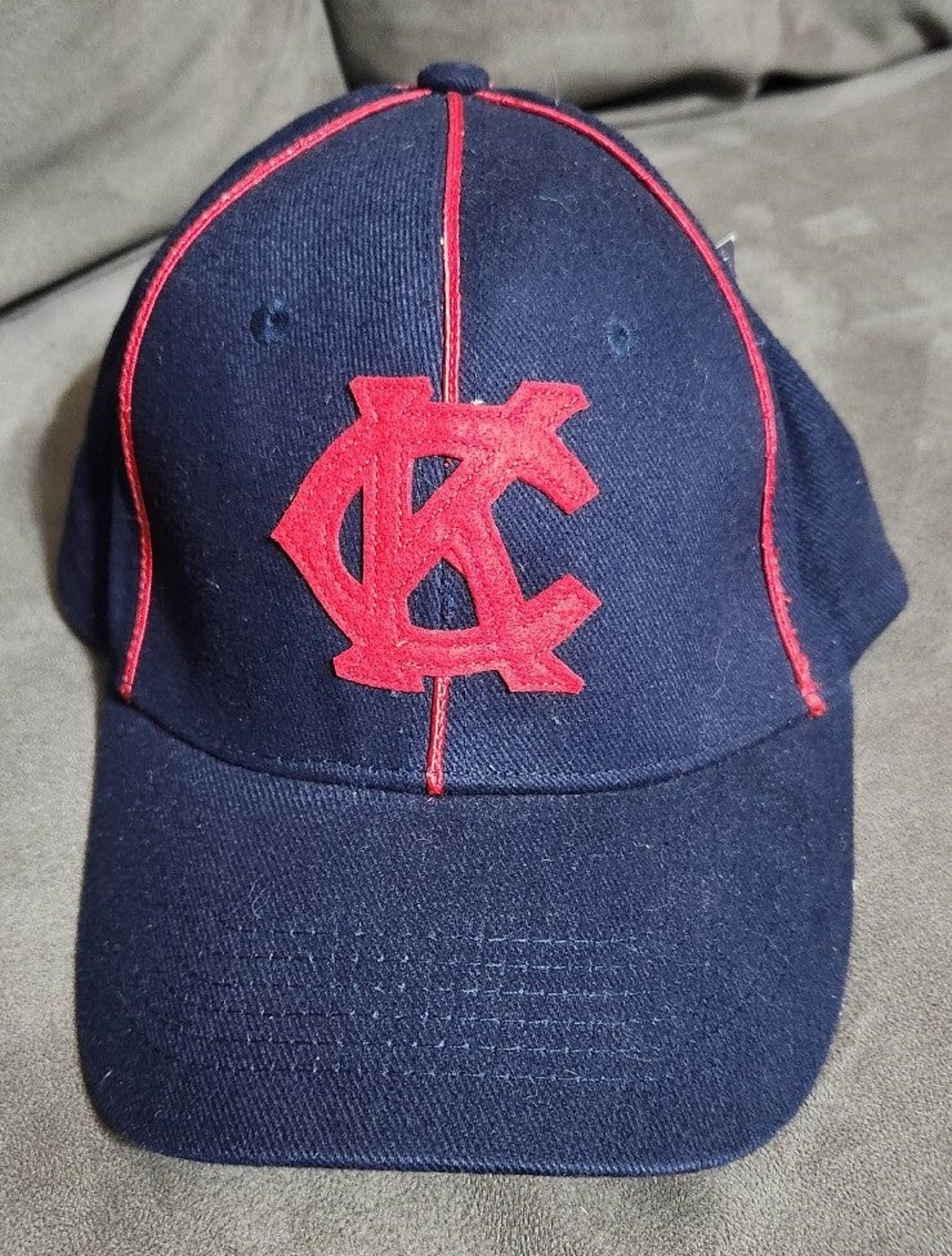 Kansas City Monarchs Mens Navy Blue Adjustable Cap With Tag - Big Boy Gear