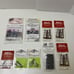 HO Scale Train Group Supplies, Windows, Bins, Ladders, Gravestones, Pushcarts,
