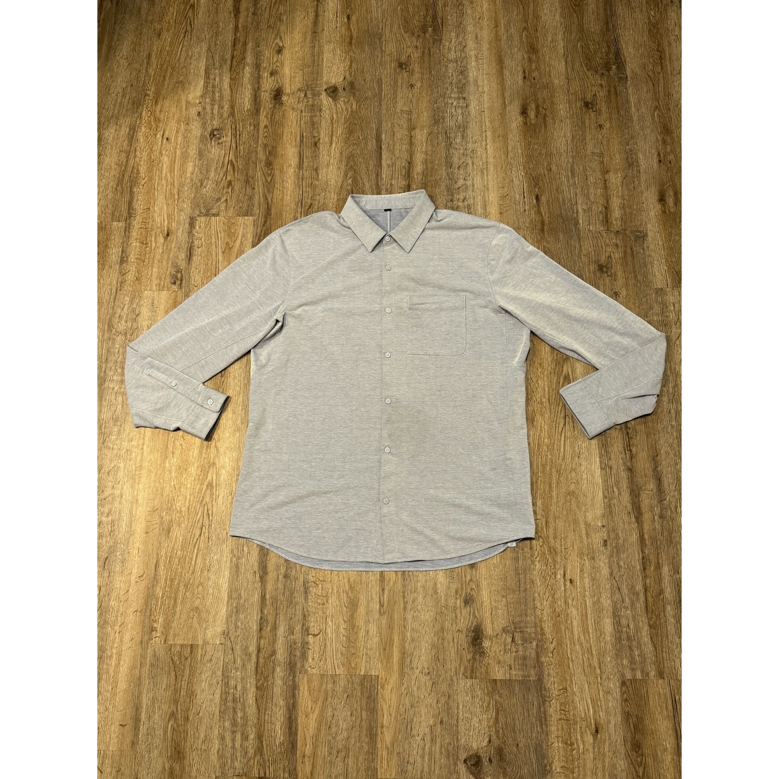 Lululemon Mens Commission Long Sleeve Shirt Size Large