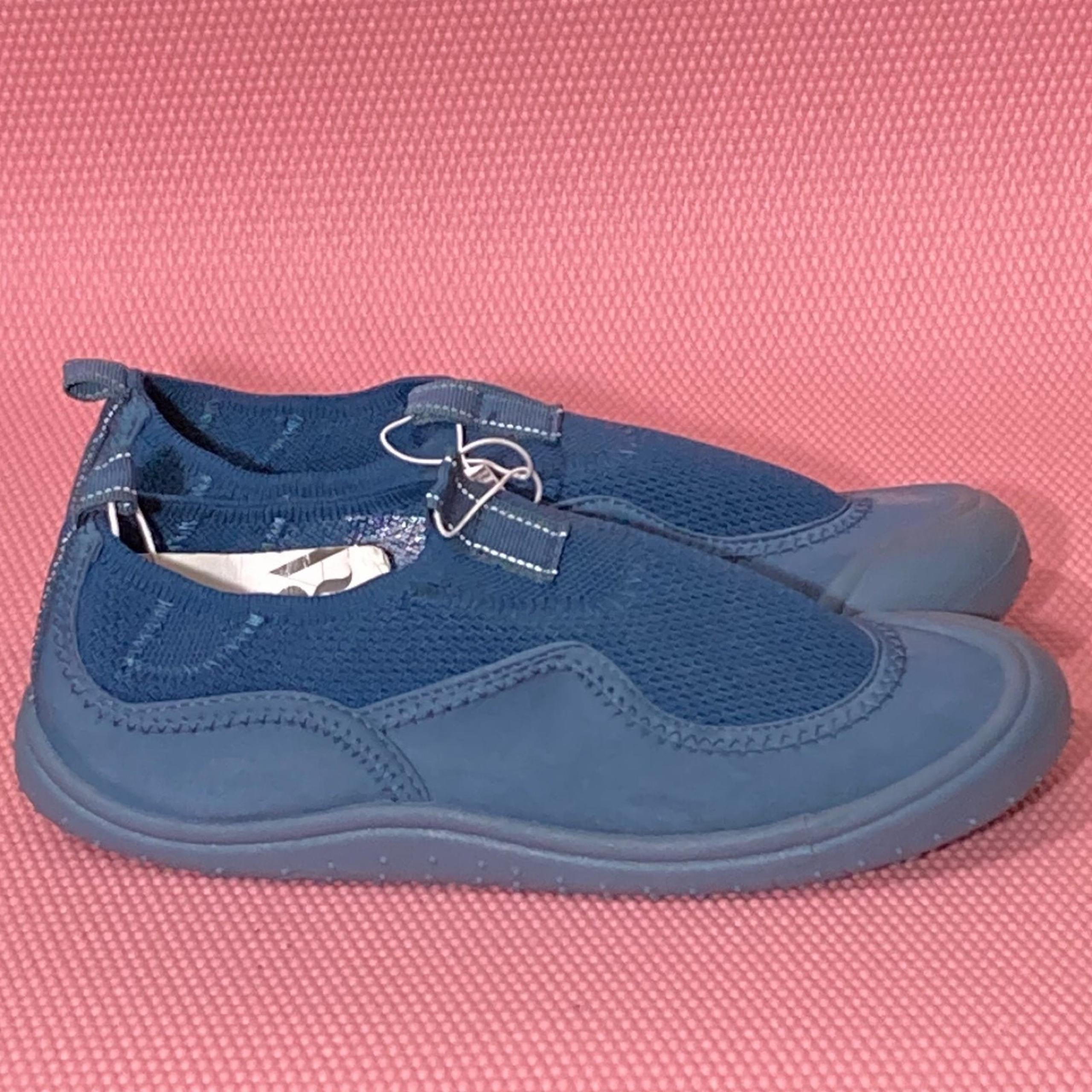 Zara Womens Blue Neoprene Flat Athletic Shoes - Size EU 36/37 & US 6-6.5 NWT