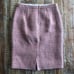 J. Crew No. 2 Pencil Skirt in Vintage Blush Tweed