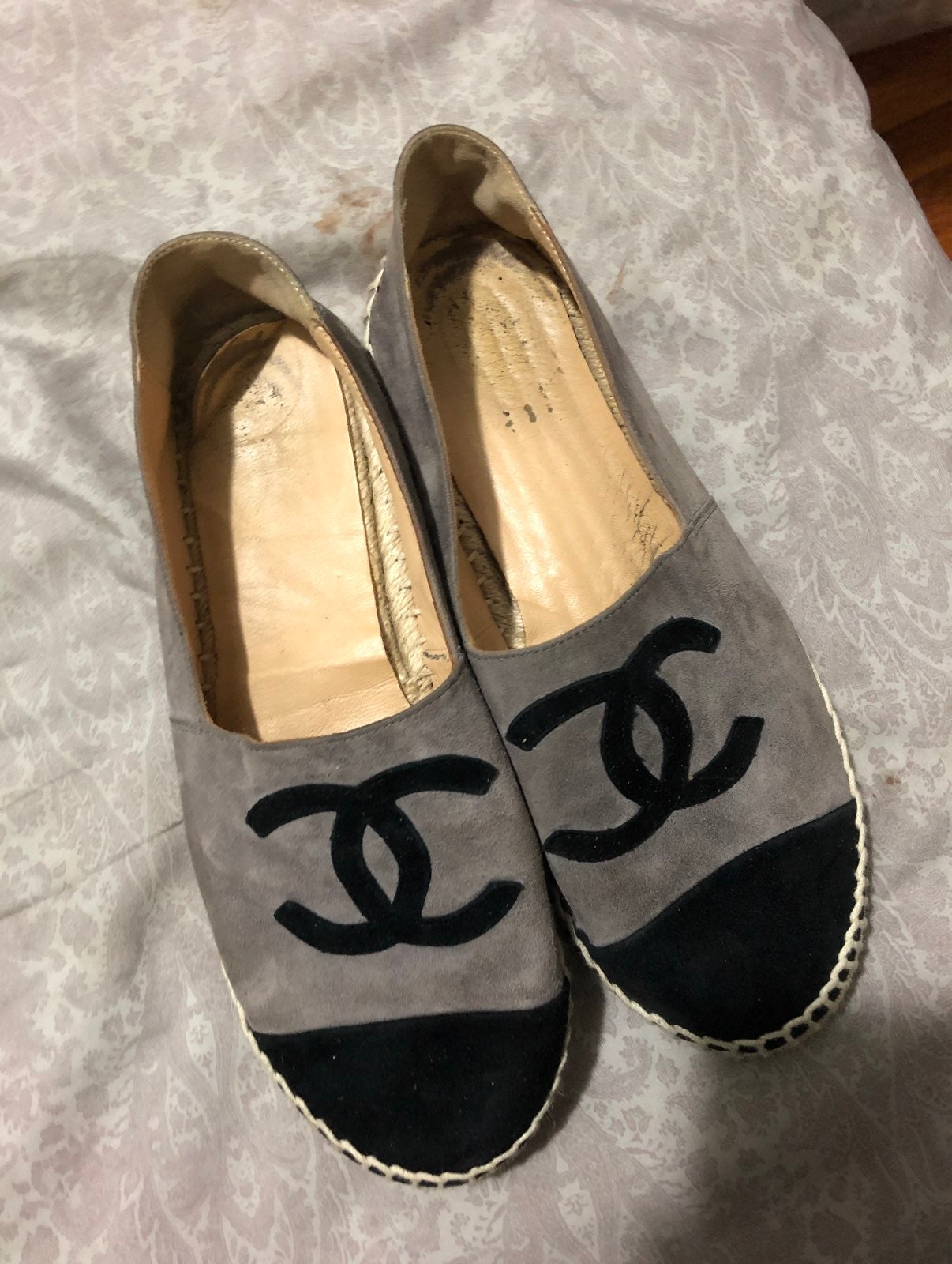 Channenel espadrille shoes