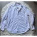 Frank & Eileen 278 Eileen Relaxed Famous Denim Shirt XS White Italian Oversized