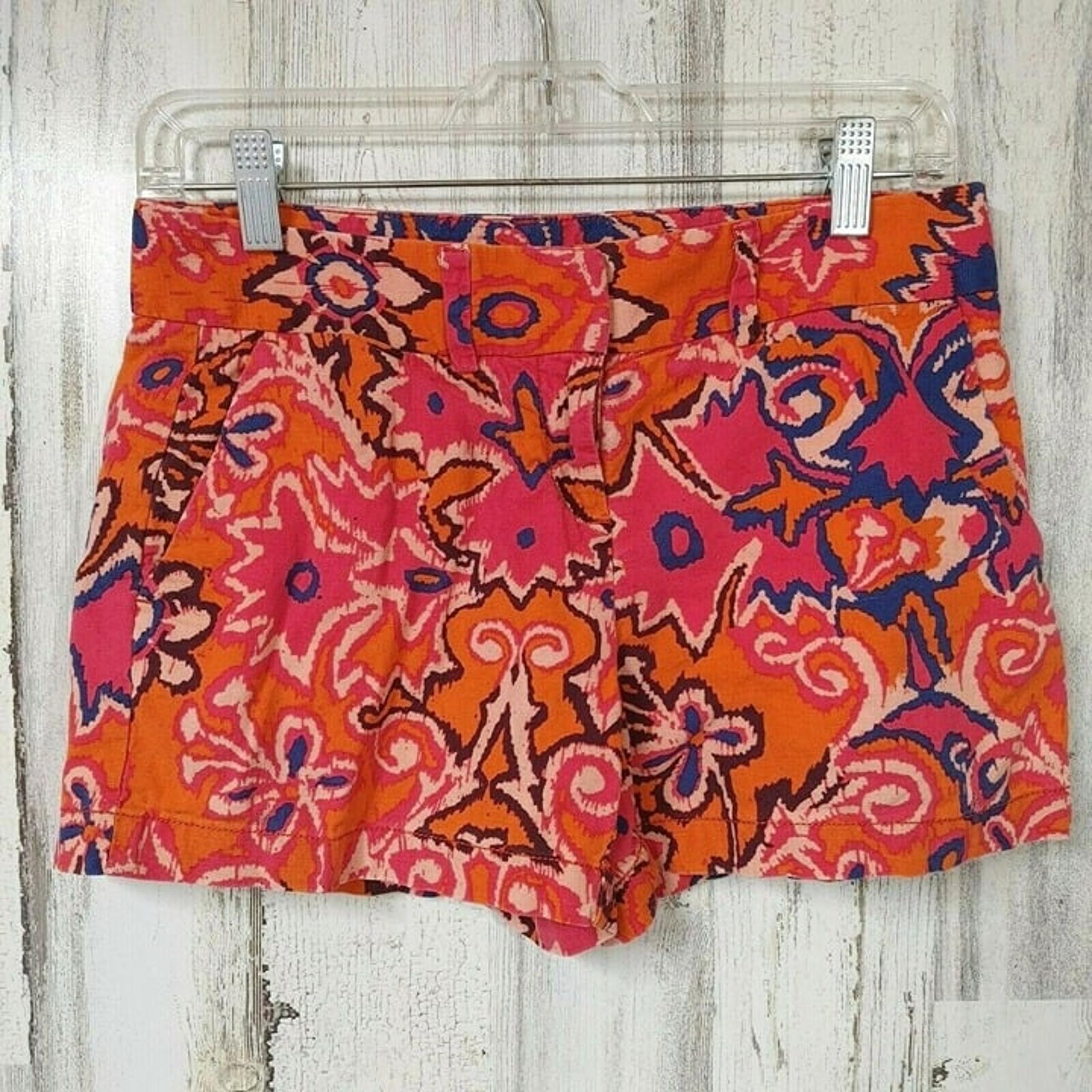 Ann Taylor LOFT Women's Size 00 Shorts Linen Cotton Blend 3.5" Inseam